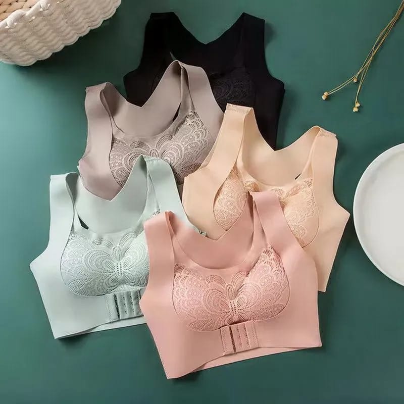 Butterfly Seamless Padded Sports Bra