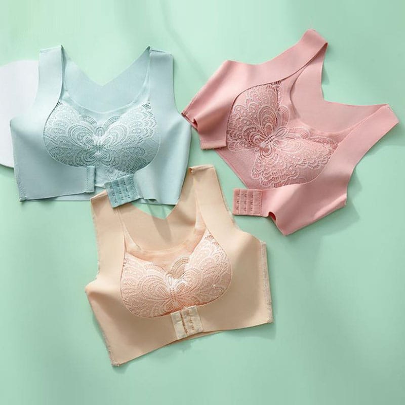 Butterfly Seamless Padded Sports Bra