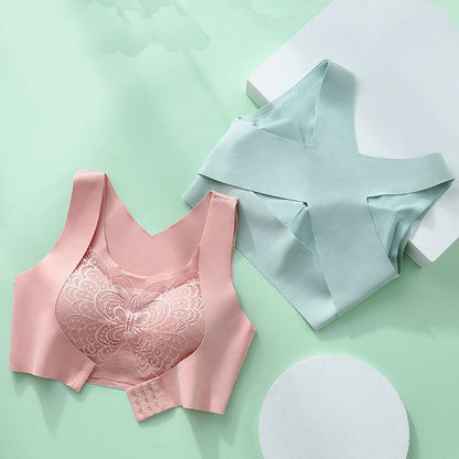 Butterfly Seamless Padded Sports Bra